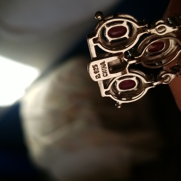 Magnificent Real Ruby, Diamond bracelet! - Picture 4 of 5